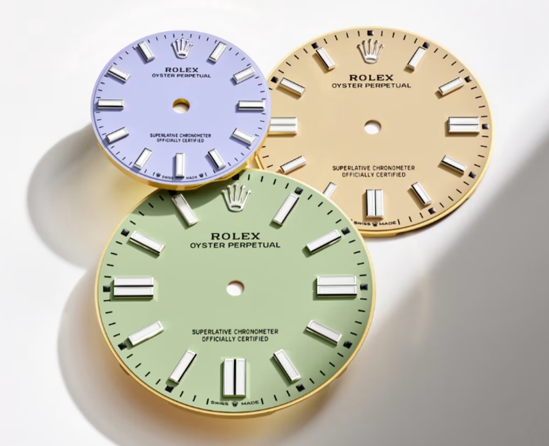 Новые циферблаты Oyster perpetual 2025 Новые циферблаты Oyster perpetual 2025