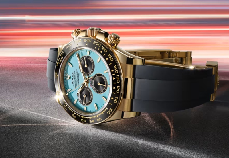 Rolex Daytona с зелено-голубым циферблатом - новинка 2025 года Rolex Daytona с зелено-голубым циферблатом - новинка 2025 года