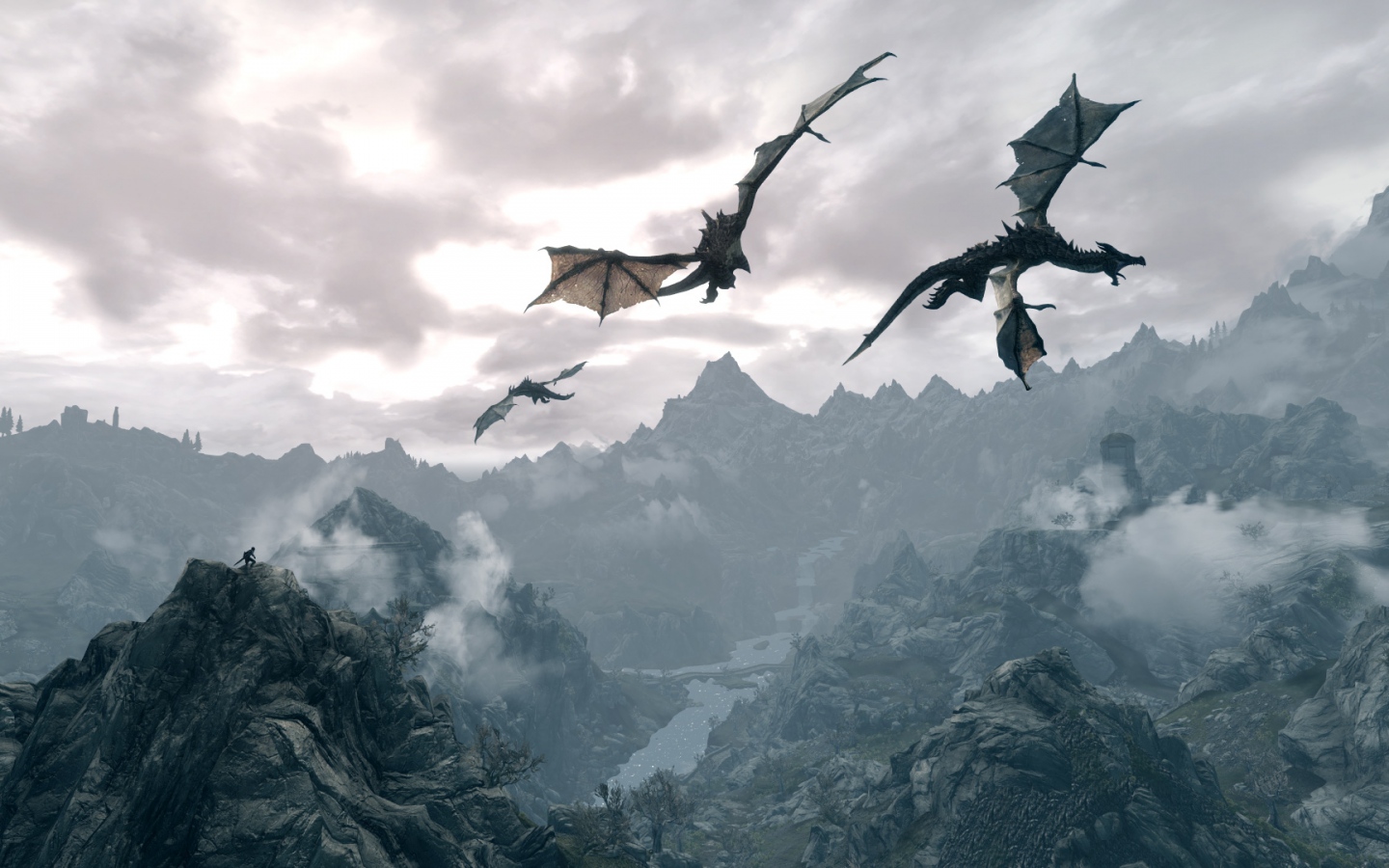 Полет драконов дракон горы  