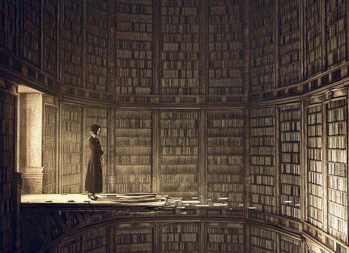 Тёмная комната книги библиотека  